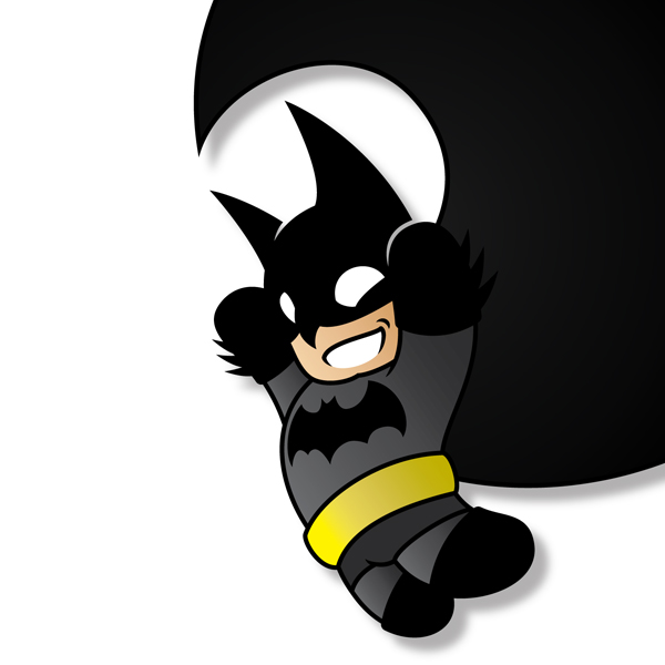 Happy New Year Batman Card