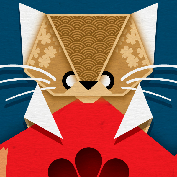 Feline Origami