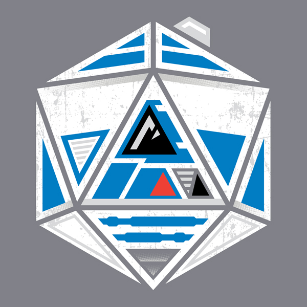 Star Wars Droid D20 and D8 T-Shirt